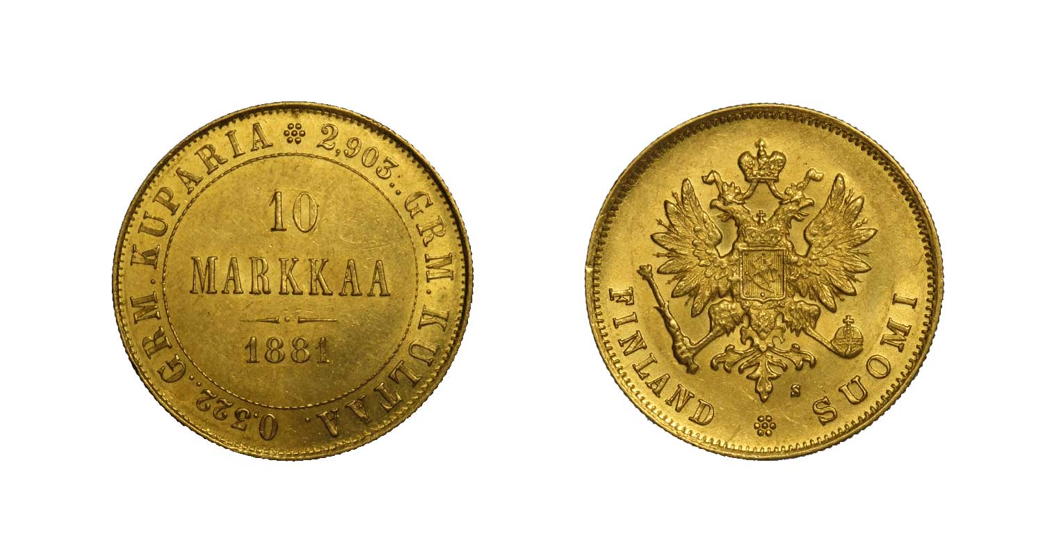 Alessandro III - 10 marchi gr.3,22 in oro 900/