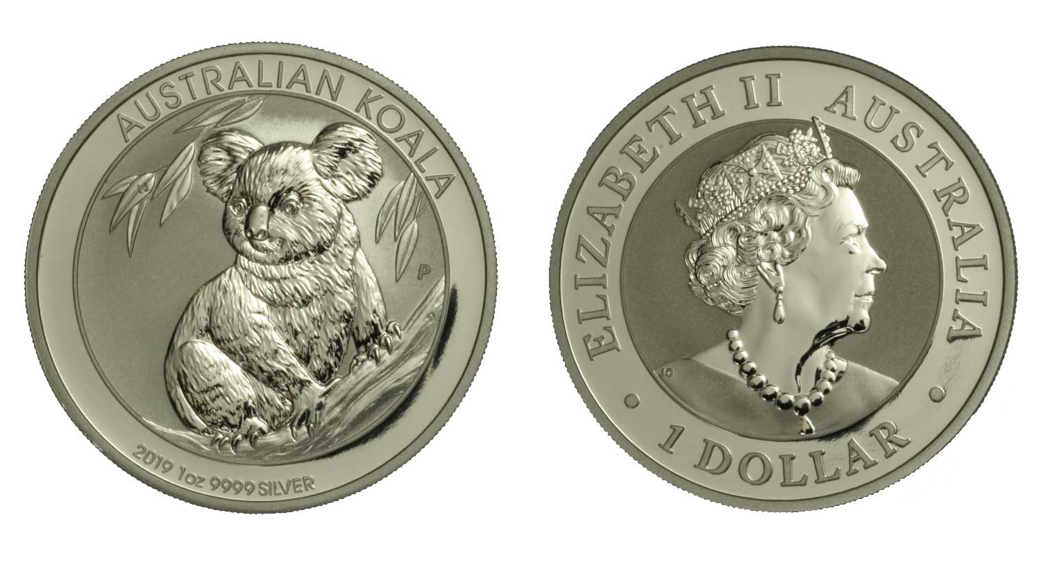 "Koala" - moneta da 1 dollaro gr. 31,103 (1 oz) in ag. 999/°°°