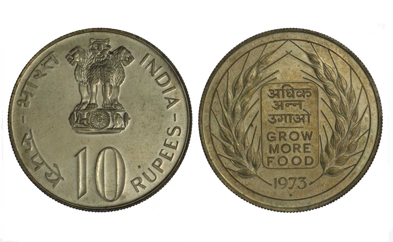 FAO - 10 rupie gr.22,30 ag.500/000