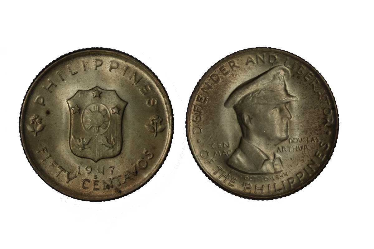 Repubblica - 50 centavos gr.10,00 in ag. 750/000