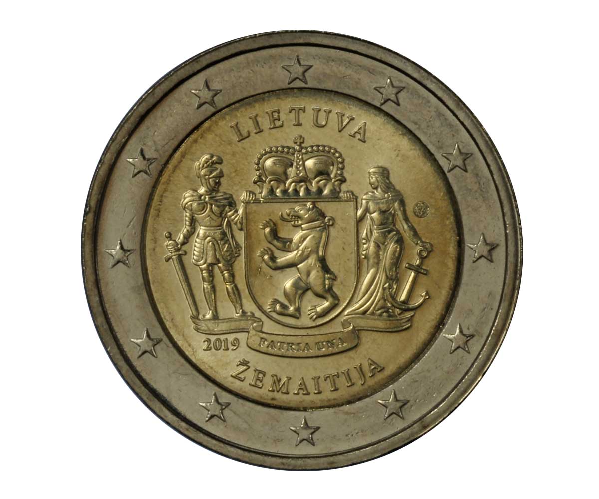 "Regioni: Samogizia" - moneta da 2 euro