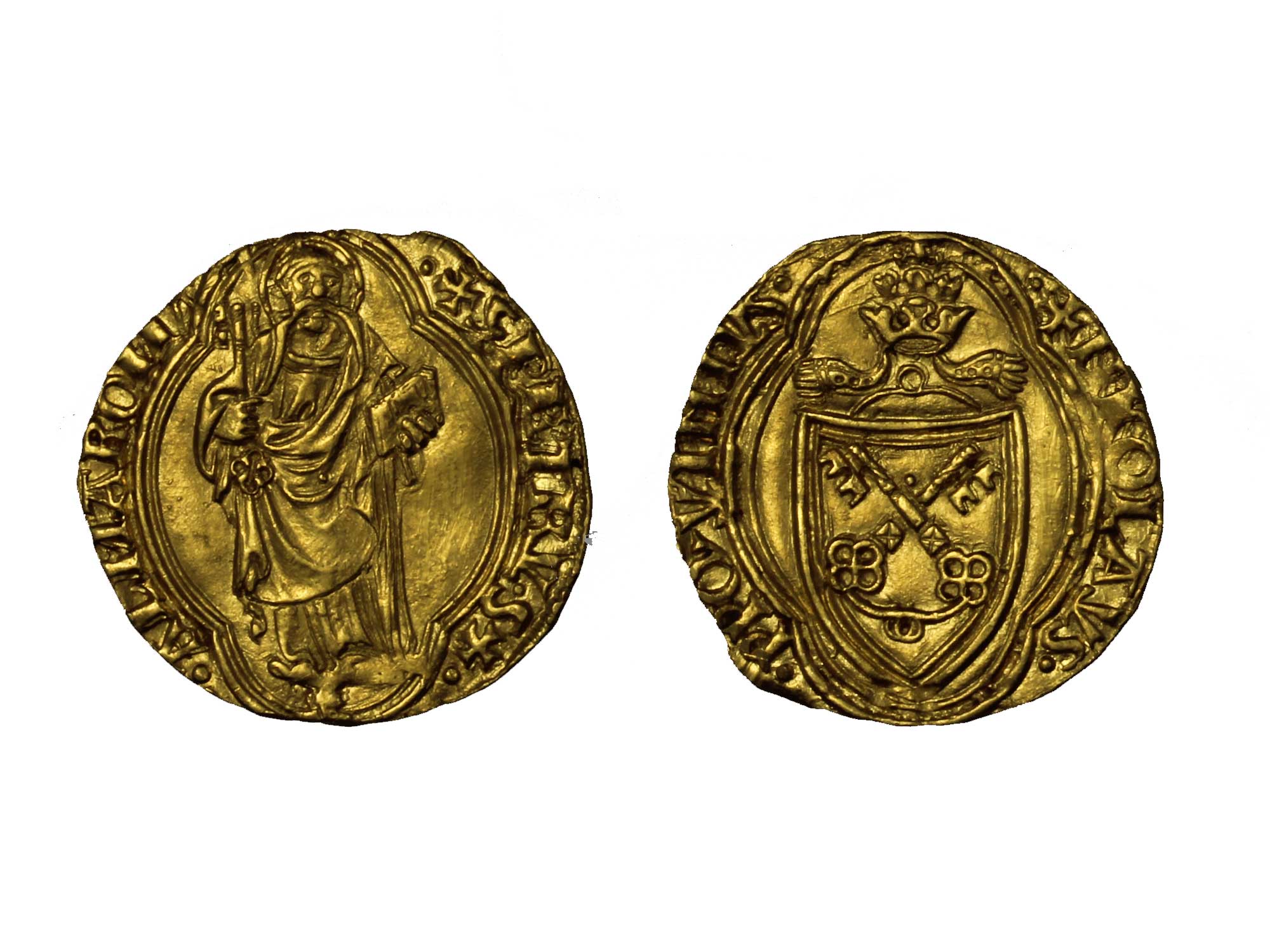 Papa Nicola V - Ducato in oro