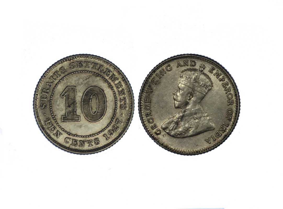 Giorgio V - 10 centesimi gr.2,71 in ag 600/000 