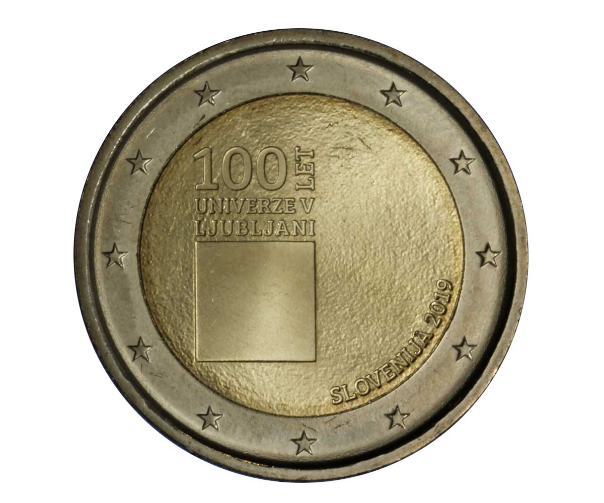 "Universit di Lubiana" - moneta da 2 euro