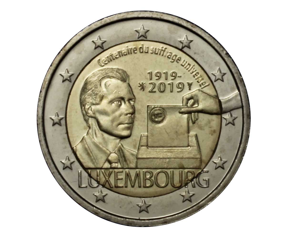 "Centenario del suffragio universale" - moneta da 2 euro 