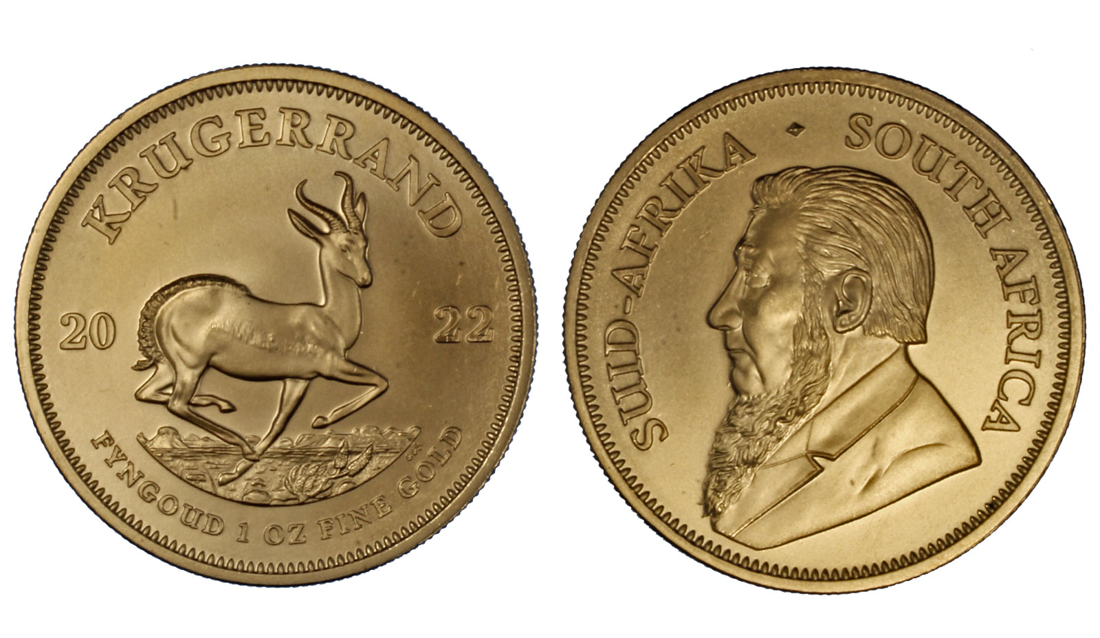 "Krugerrand" - Oncia gr. 33,93 in oro 917/ 