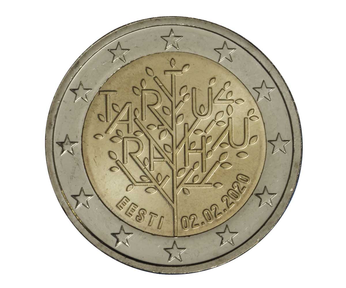"Trattato di Tartu" - moneta da 2 euro