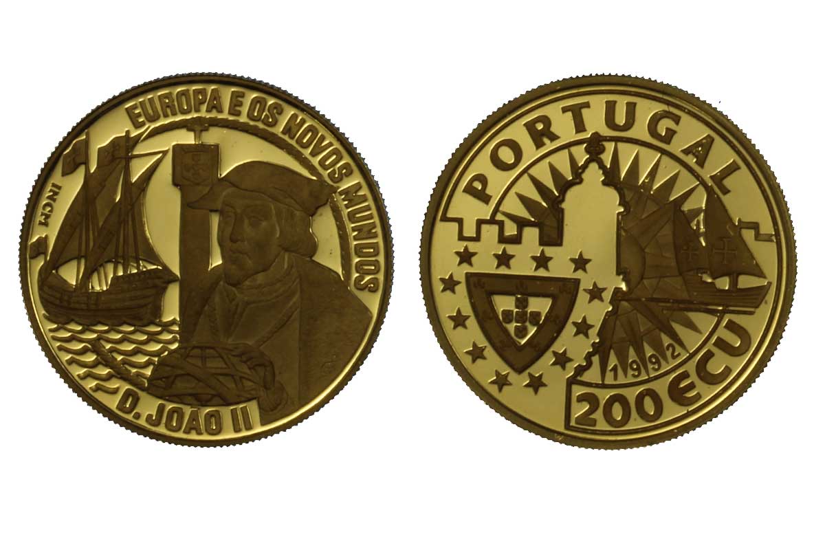 "Giovanni II" - 200 ecu gr. 8,48 in oro 917/000