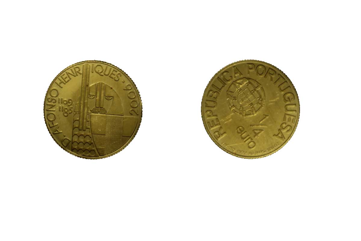 "Alfonso I" - 1/4 di Euro gr. 1,56 in oro 999/000 