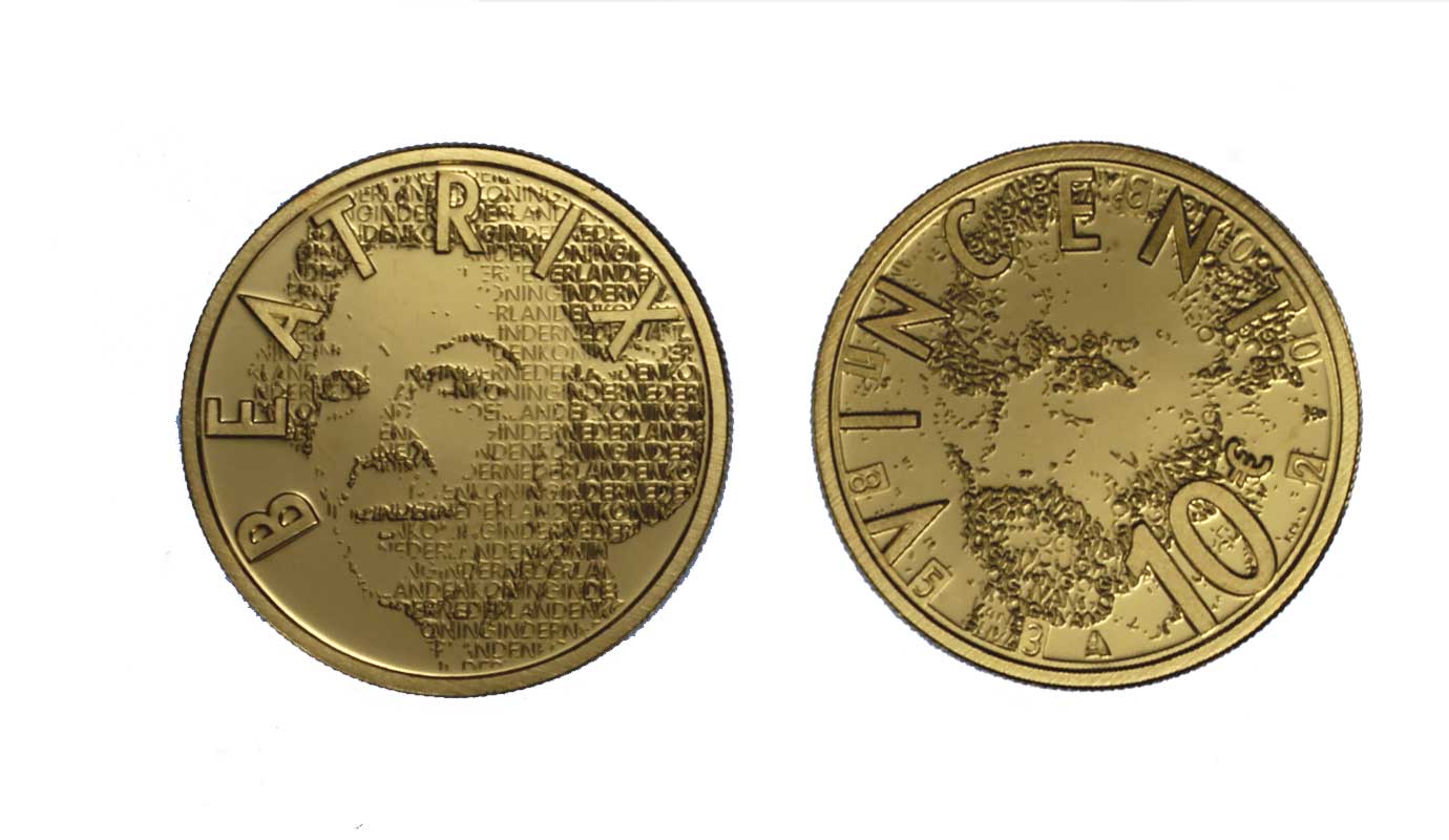 "Van Gogh" - 10 euro in oro gr. 6.72 oro 900/0000