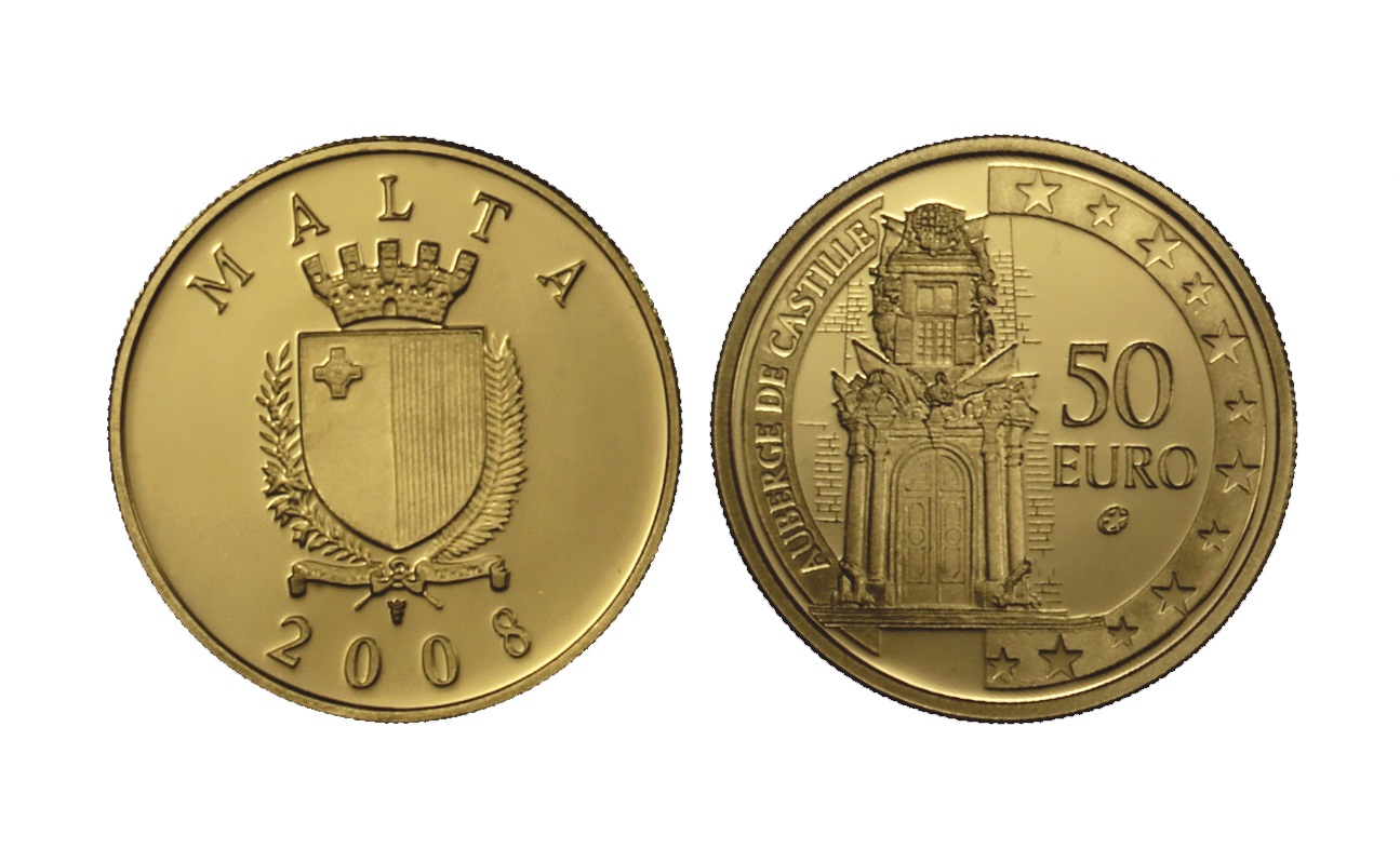"Patrimonio Culturale" - 50 euro gr. 6,50 in oro 917/000