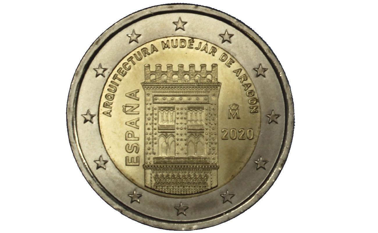"Architettura d'Aragona" - moneta da 2 euro 