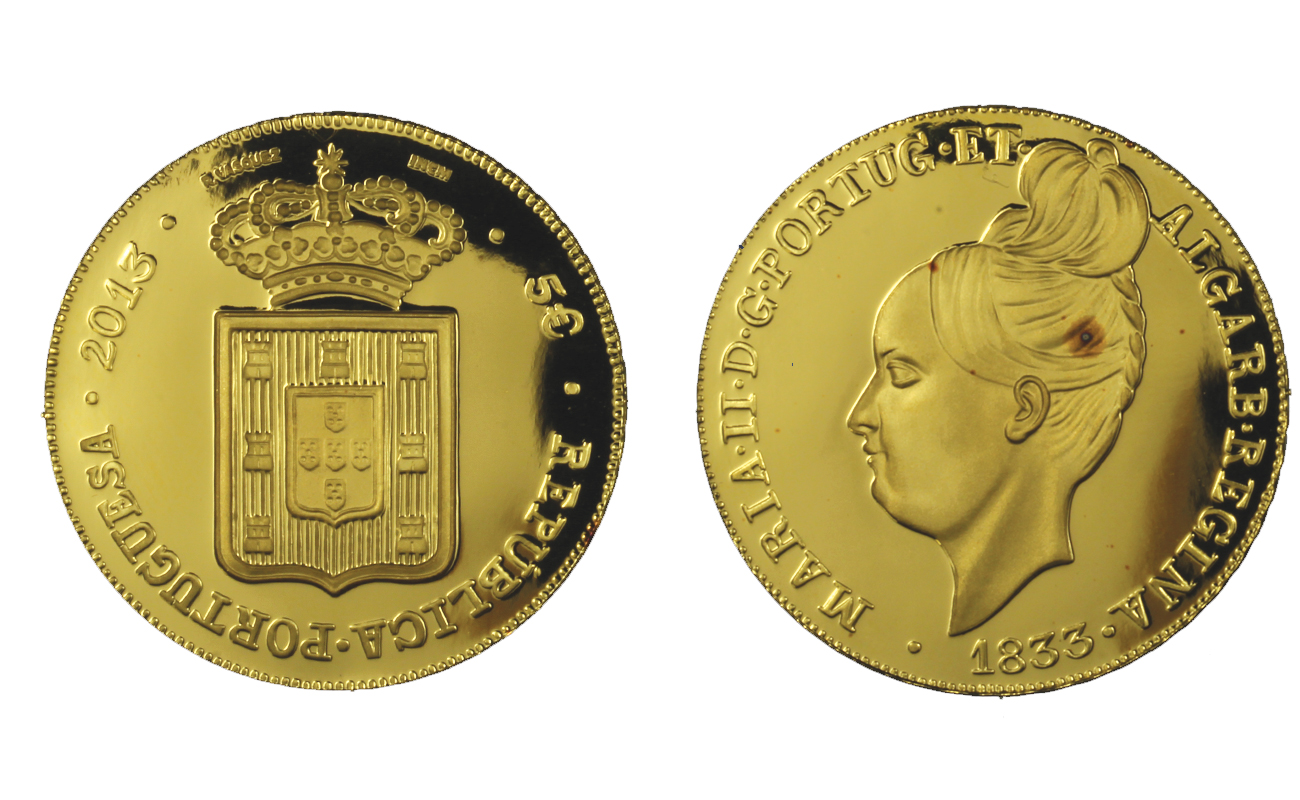 "Tesori numismatici: Peca" - 5 Euro gr. 15,55 in oro 999/000