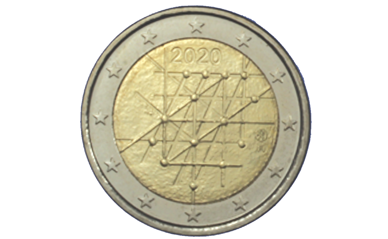 "100 ann. dell'Universit di Turku" - 2 Euro