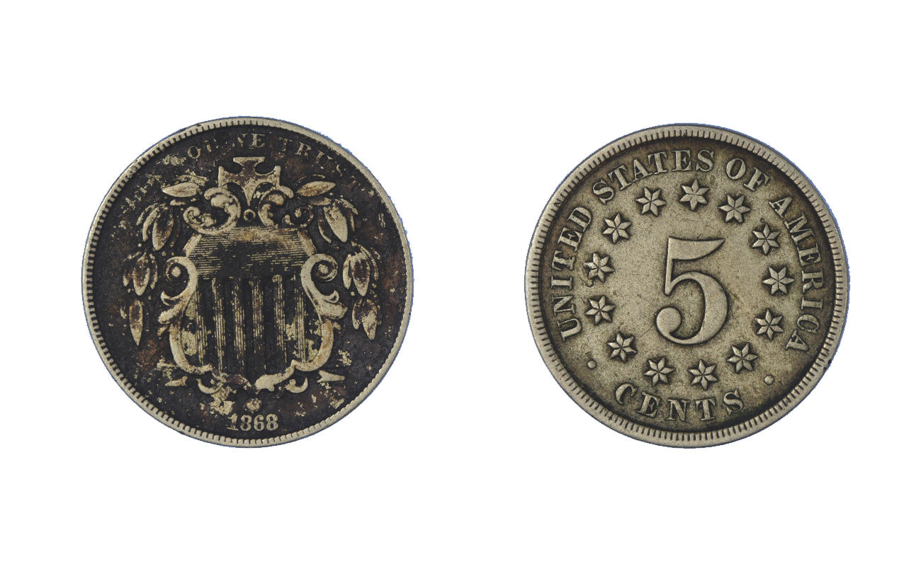 5 cent - gr. 5.00 in nickel 20.5 mm