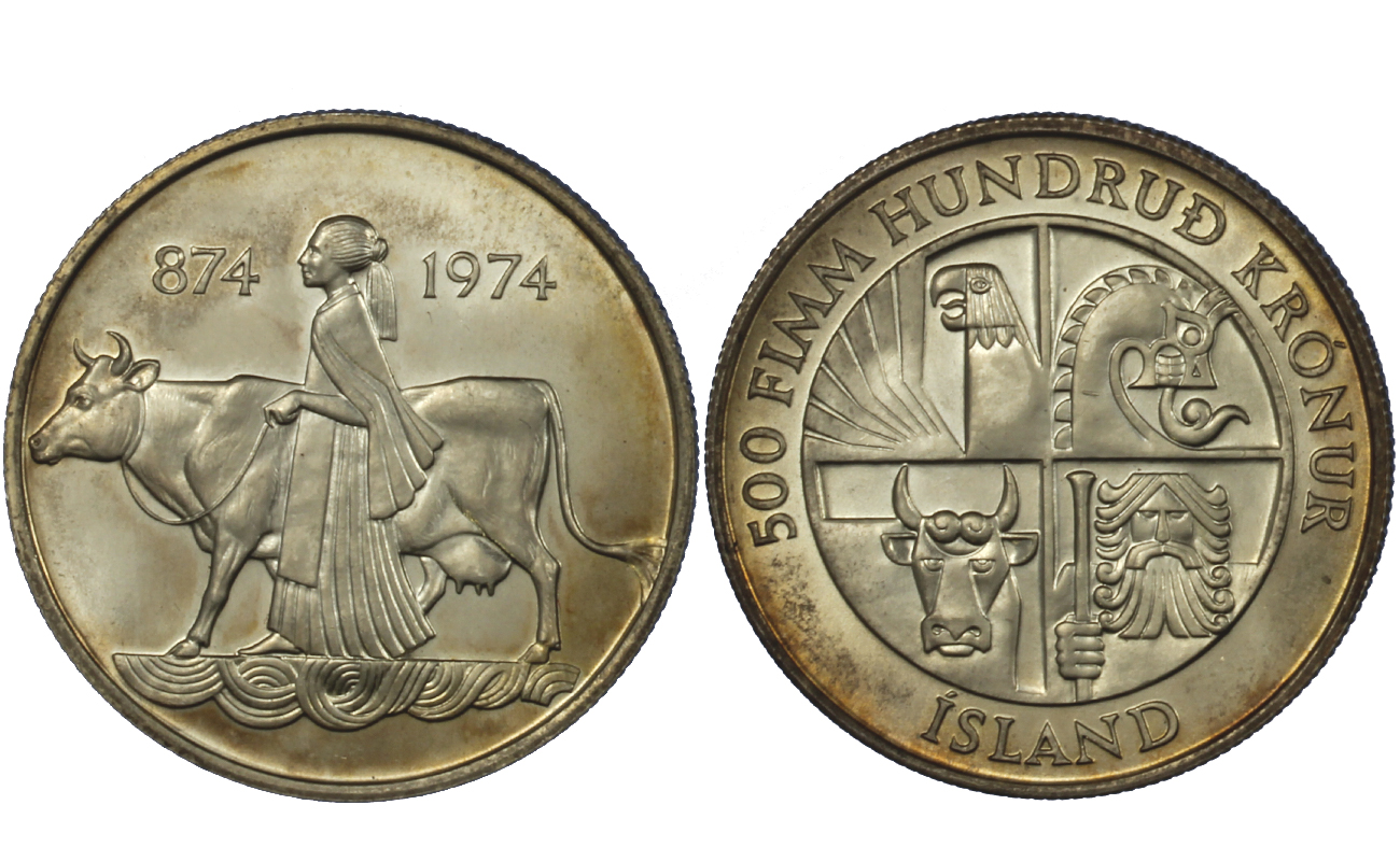 Repubblica - 500 corone gr. 20.00 in ag. 925/000