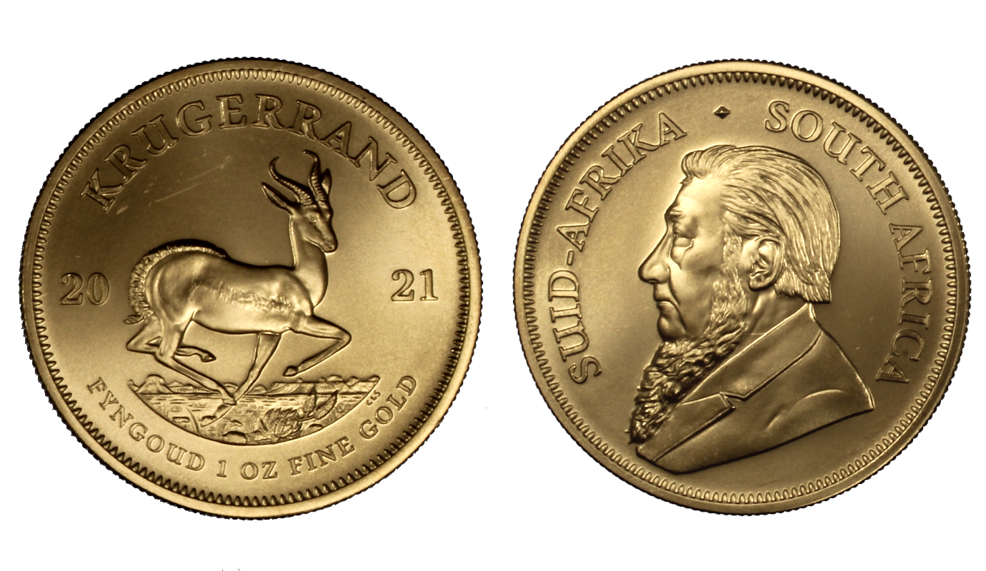 "Krugerrand" - Oncia gr. 33,93 in oro 917/