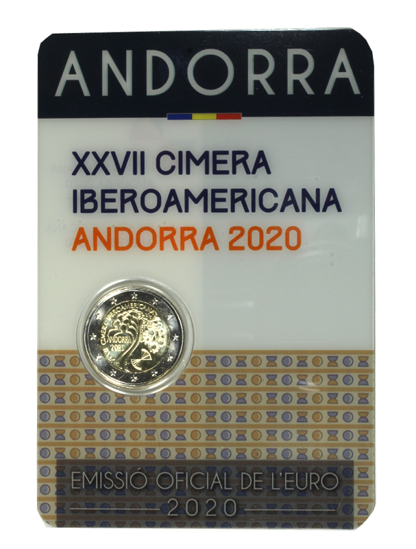 "XXVII Vertice iIberoamericano" - moneta da 2 euro in blister 