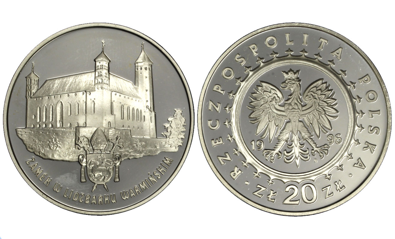 Castello - 20 Zloty gr.31,10 ag.925/000