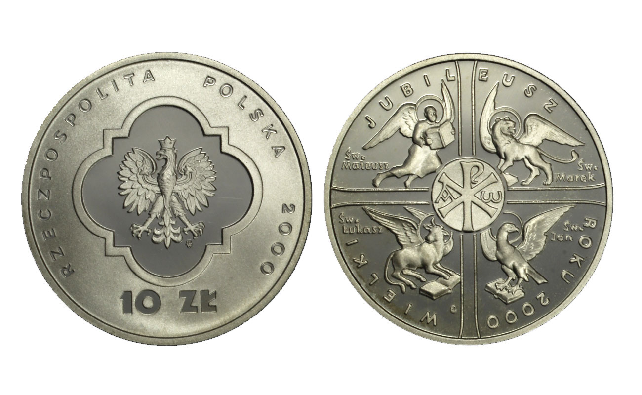 Evangelisti - 10 Zloty gr.14,14 ag.925/000