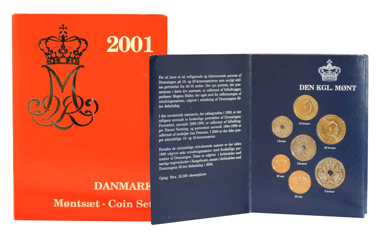 Serie divisionale di 7 monete - Conf. originale