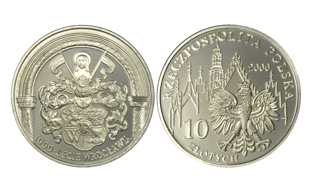 Mille Anni di Breslau - 10 Zloty 