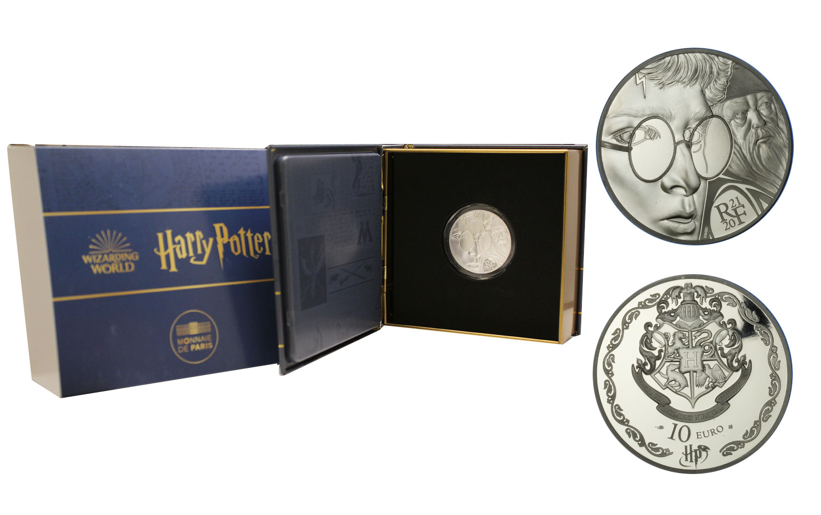"Harry Potter" - 10 euro gr. 22,20 g in ag. 999/000