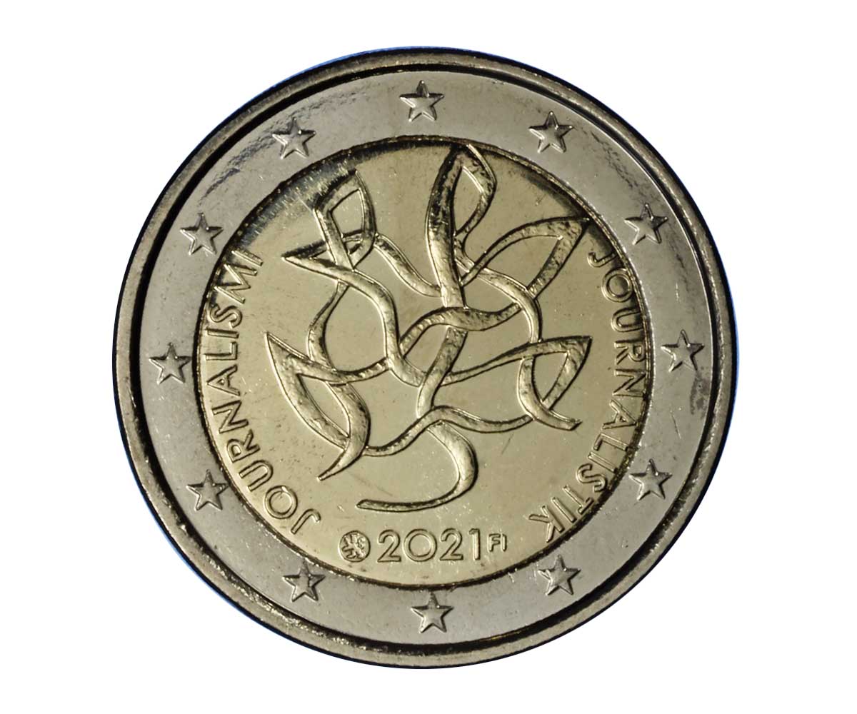 "Giornalismo e comunicazione aperta" - moneta da 2 euro