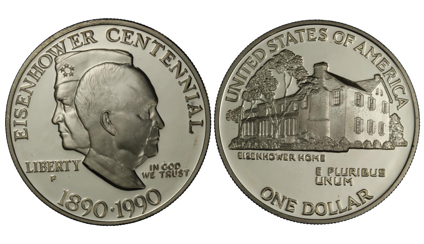 Eisenhower - Dollaro in argento senza confezione originale