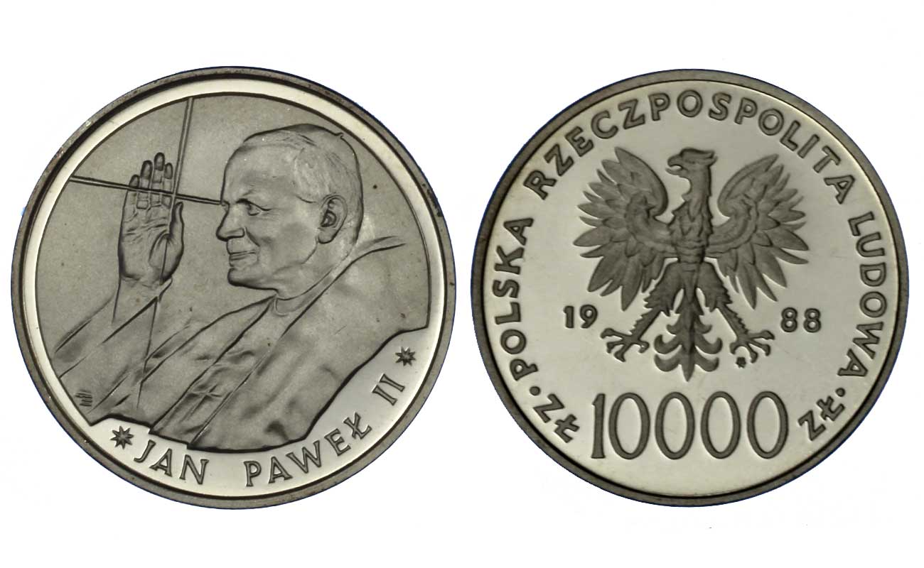 Giovanni Paolo II - 10000 Zloty 