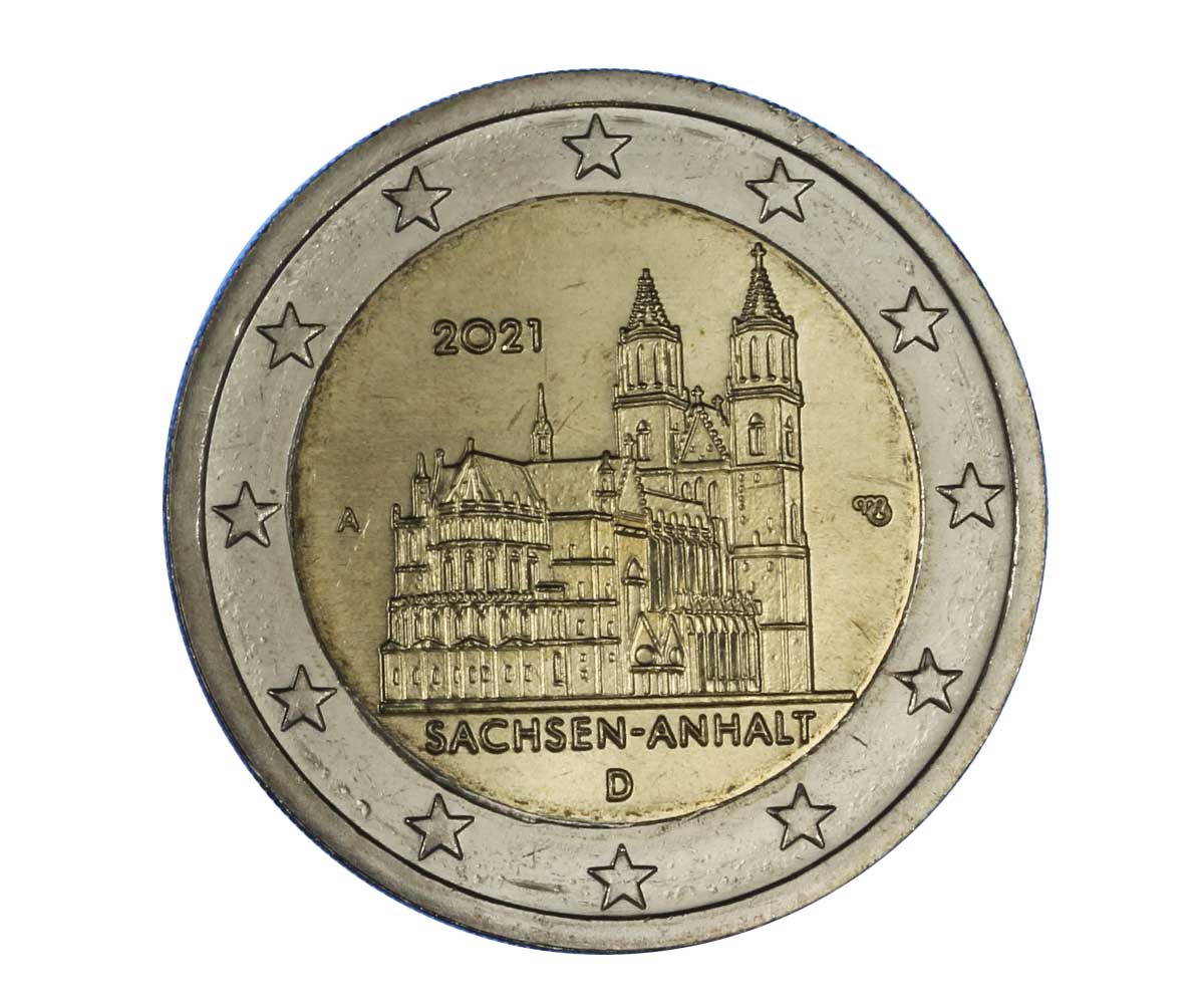 "Duomo di Magdeburgo" zecca A - moneta da 2 euro 