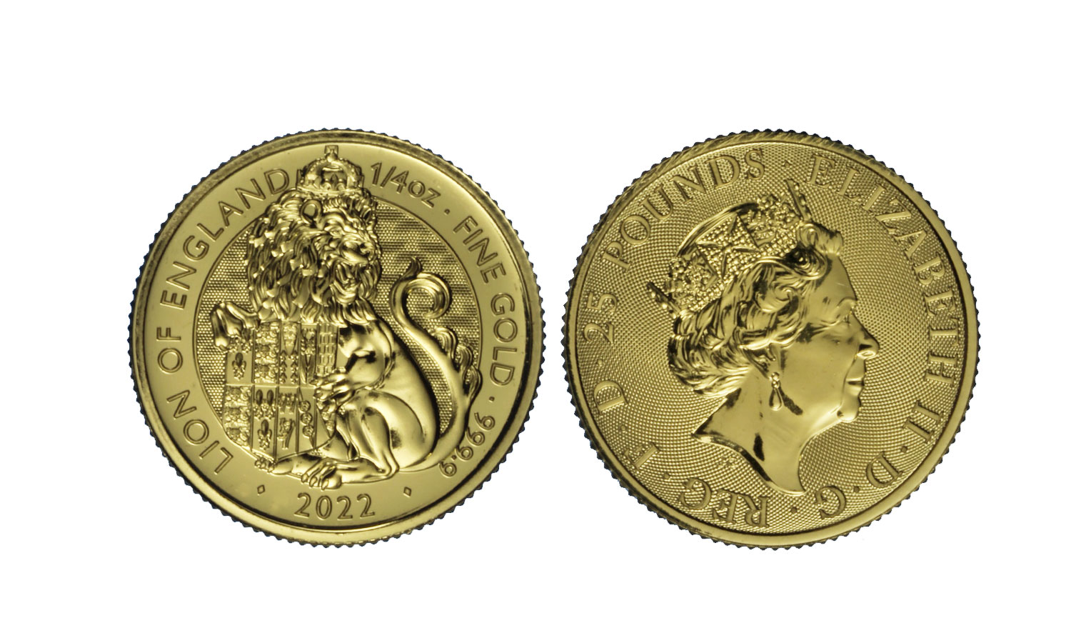 Tudor Beasts: The Lion of England - 25 pounds gr. 7,77 in oro 999/000 
