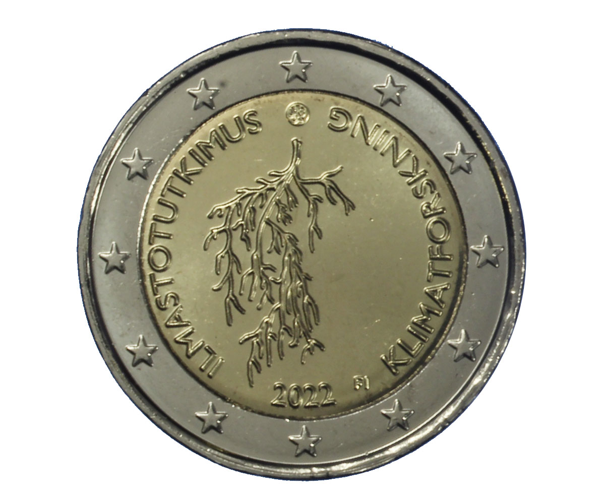 "Investigazione climatica in Finlandia" - moneta da 2 euro