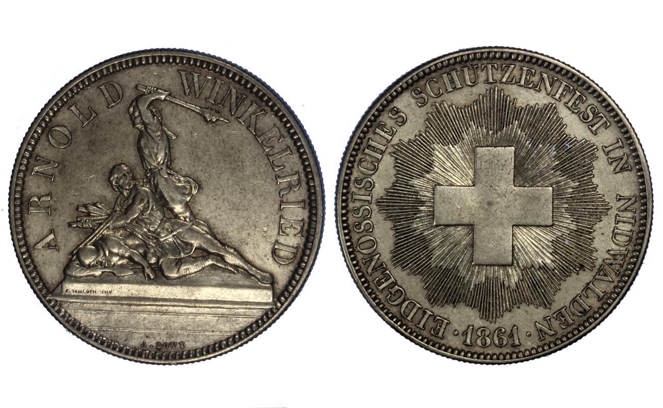 Tiri Federali - 5 franchi in argento