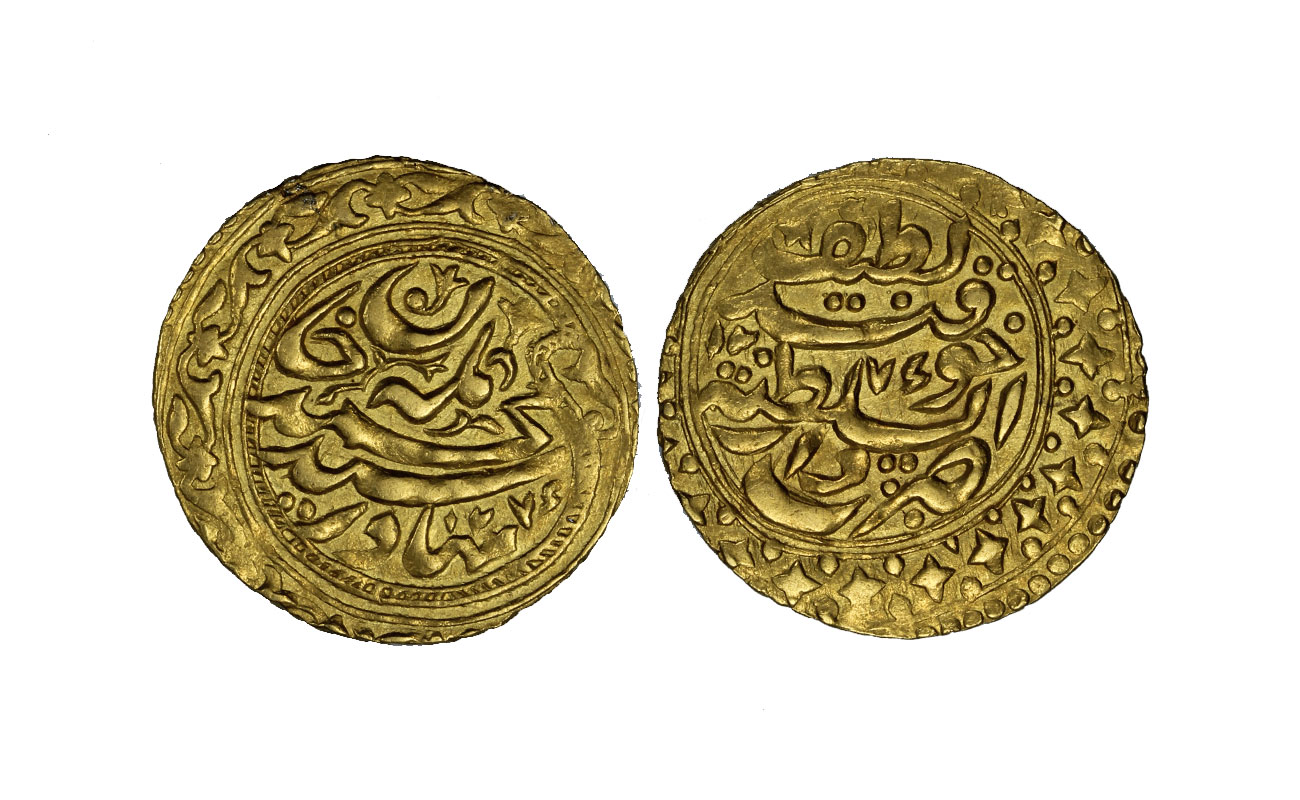 Muhammad Malla Khan - tilla gr. 4,50 in oro 