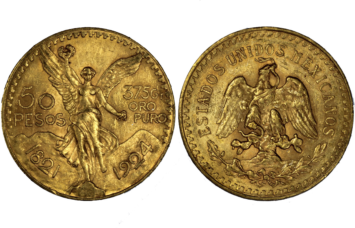 50 pesos gr. 41,66 in oro 900/°°°