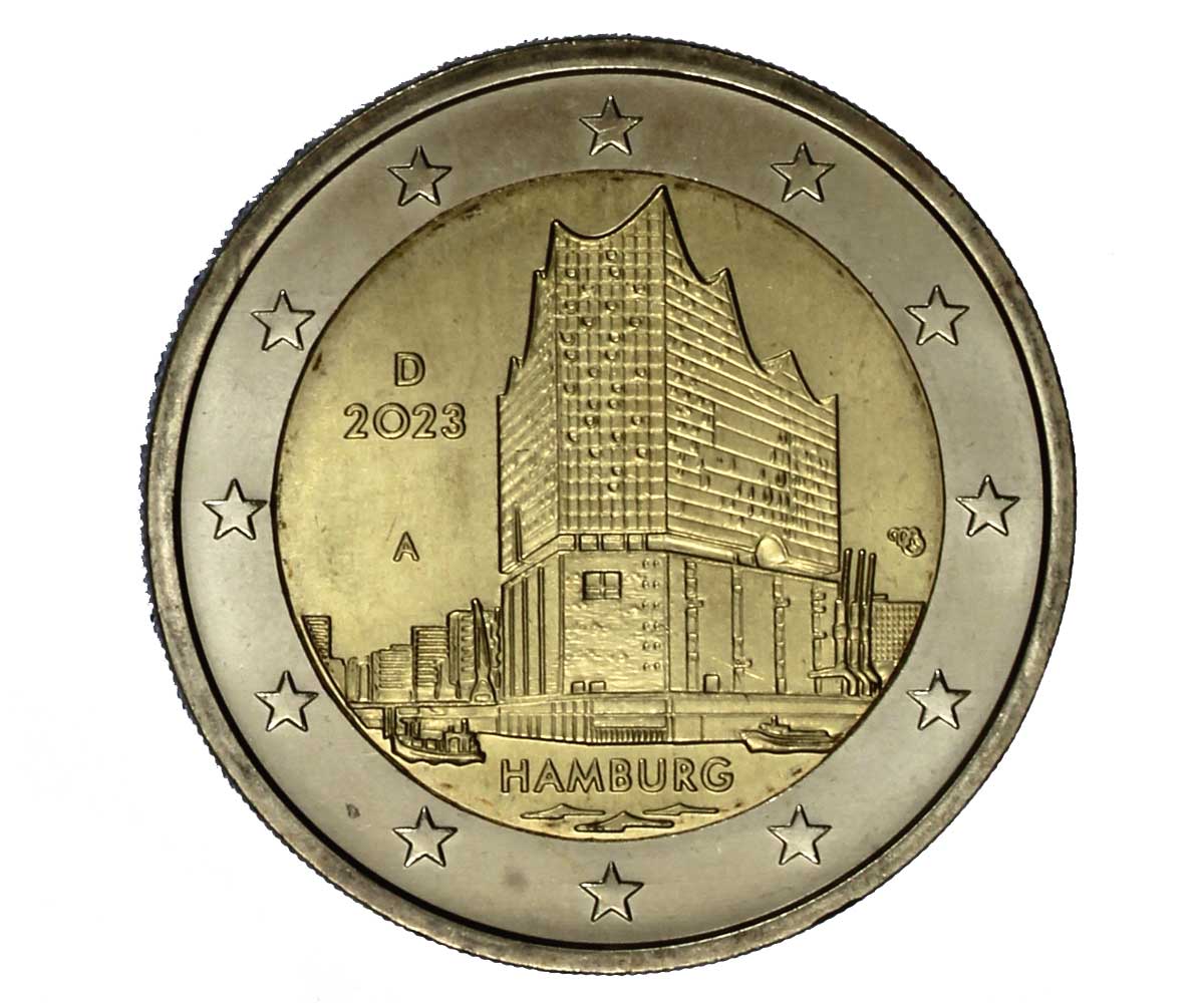 "Presidenza di Amburgo" - 2 euro zecca A