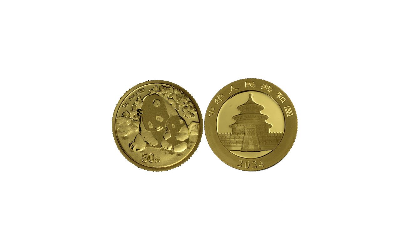 "Panda" - 50 Yuan gr. 3,00 in oro 999/