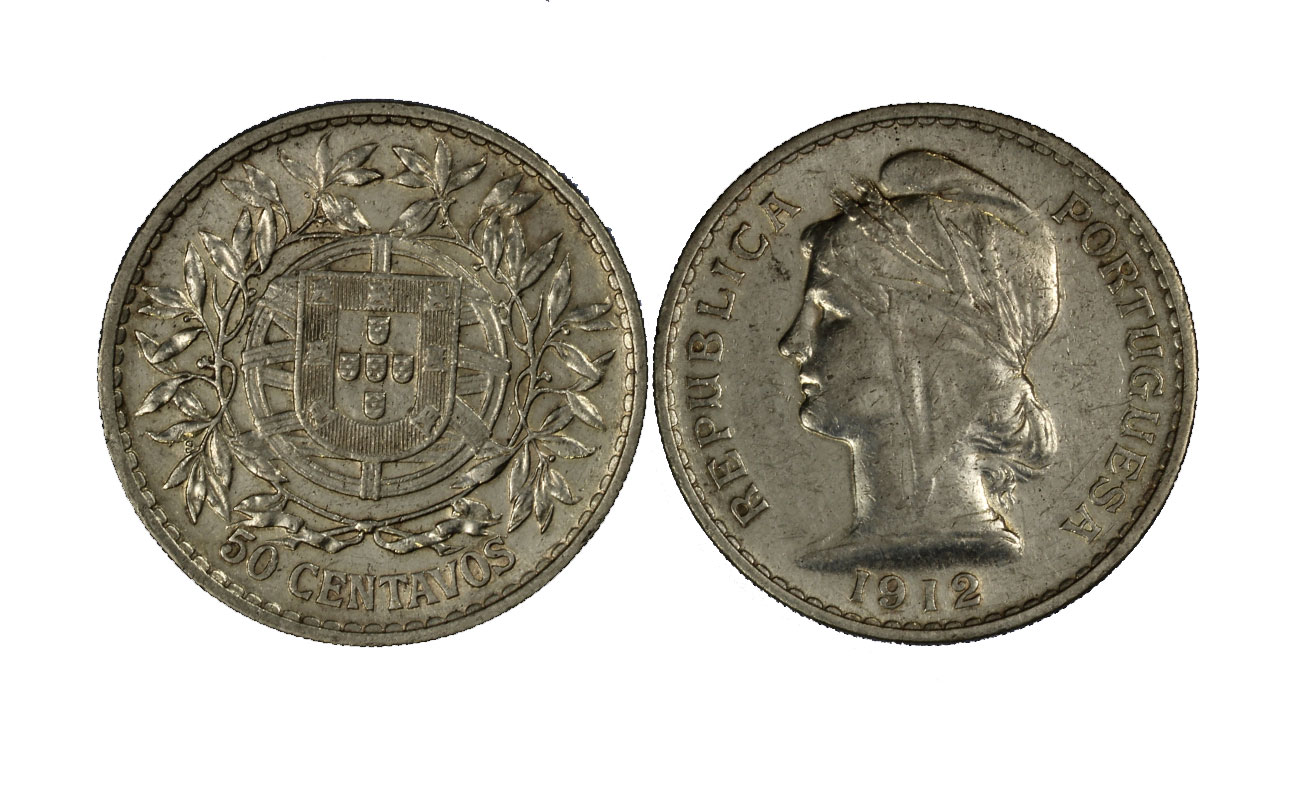 50 centavos gr. 12,50 in arg. 835/