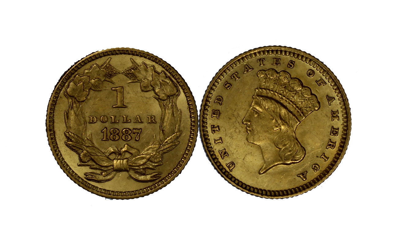 Dollaro gr. 1,67 in oro 900/