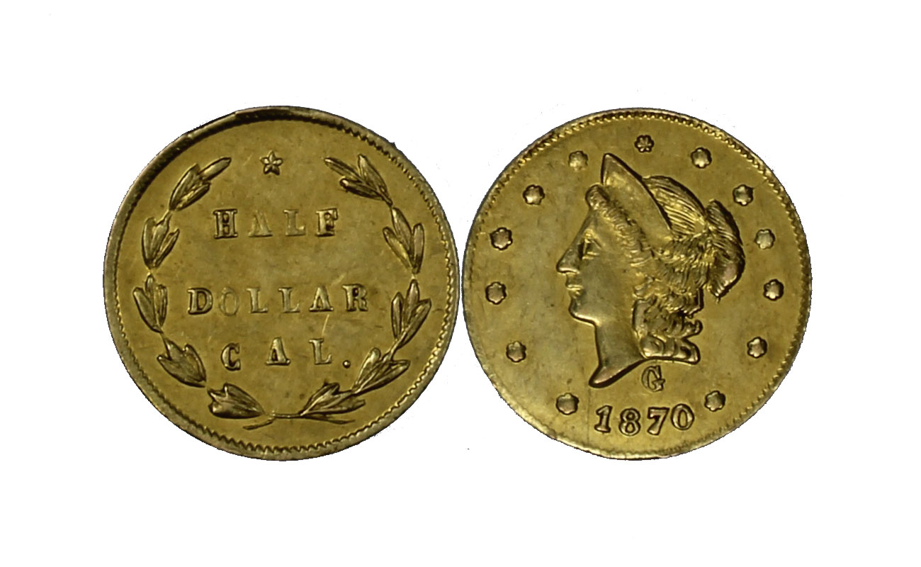 1/2 Dollaro gr. 0,43 in oro