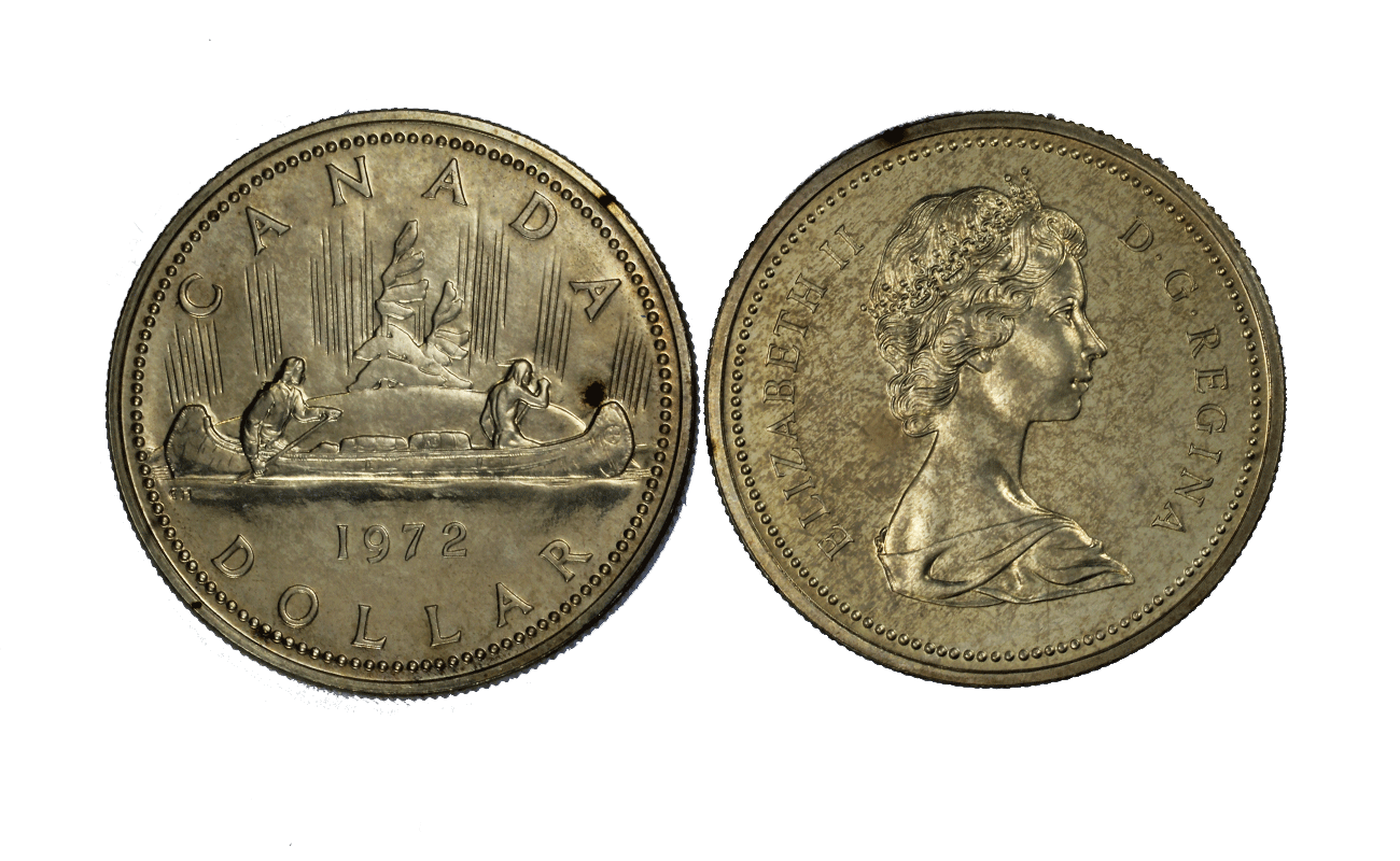 Regina Elisabetta II - Dollaro gr. 23,32 in arg. 500/