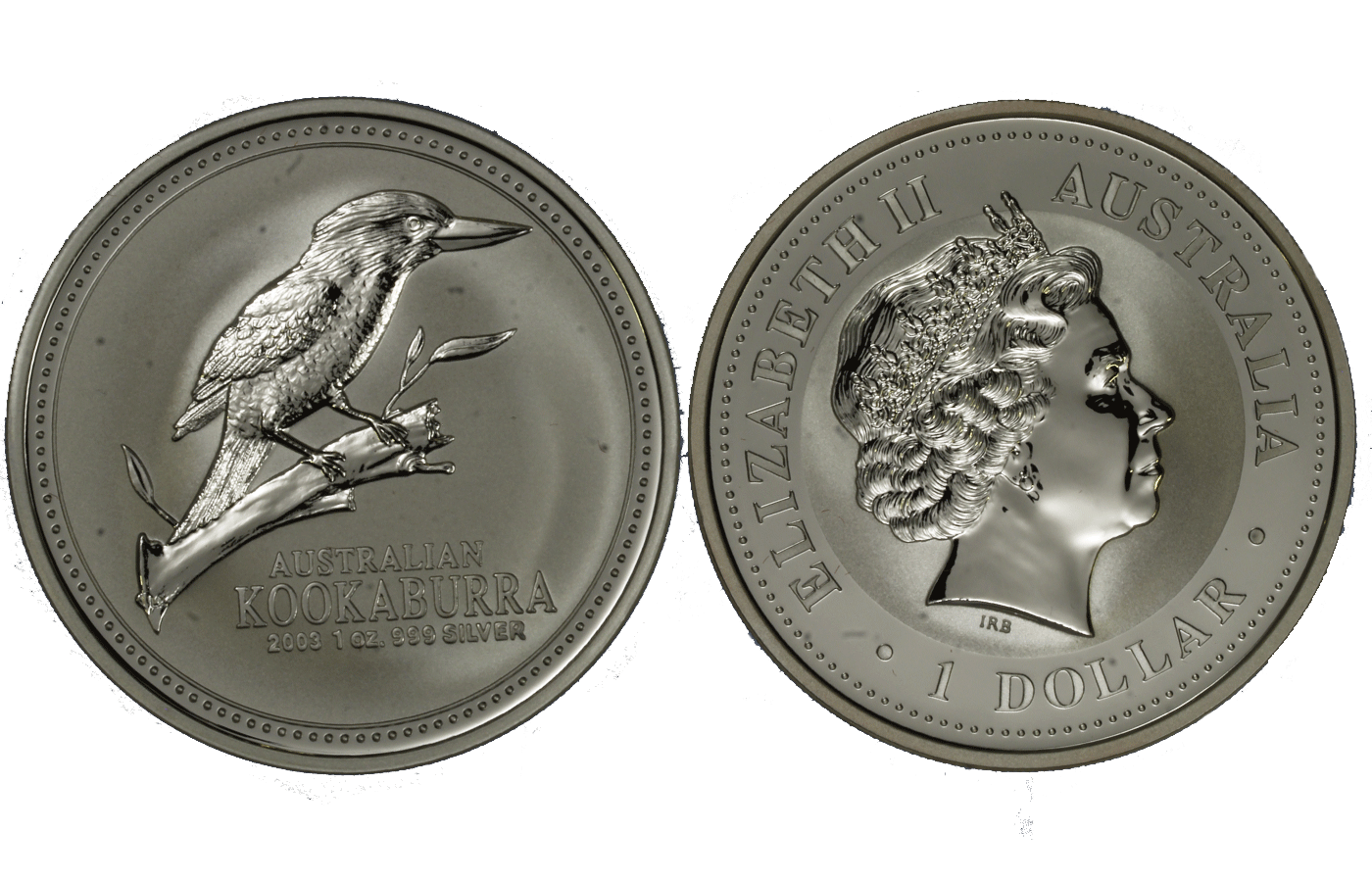 "Kookaburra" - Regina Elisabetta II - Oncia gr. 31,103 in arg. 999/