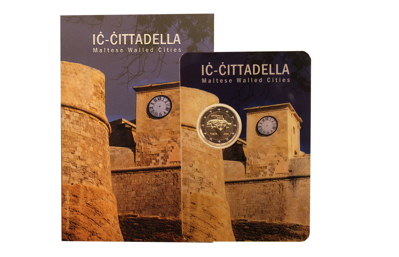 "Ic-Cittadella" -  2 Euro - In coincard