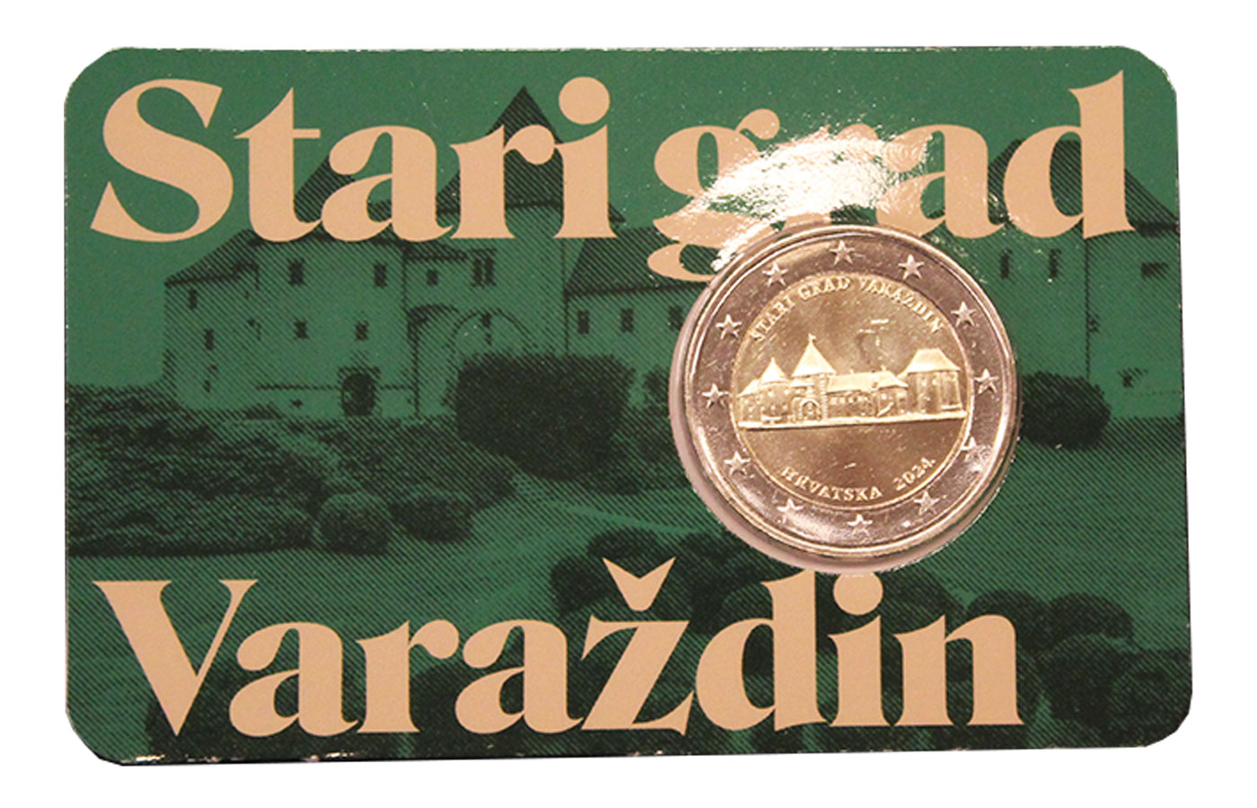 "Citt croata di Varadin" - 2 Euro - In coincard