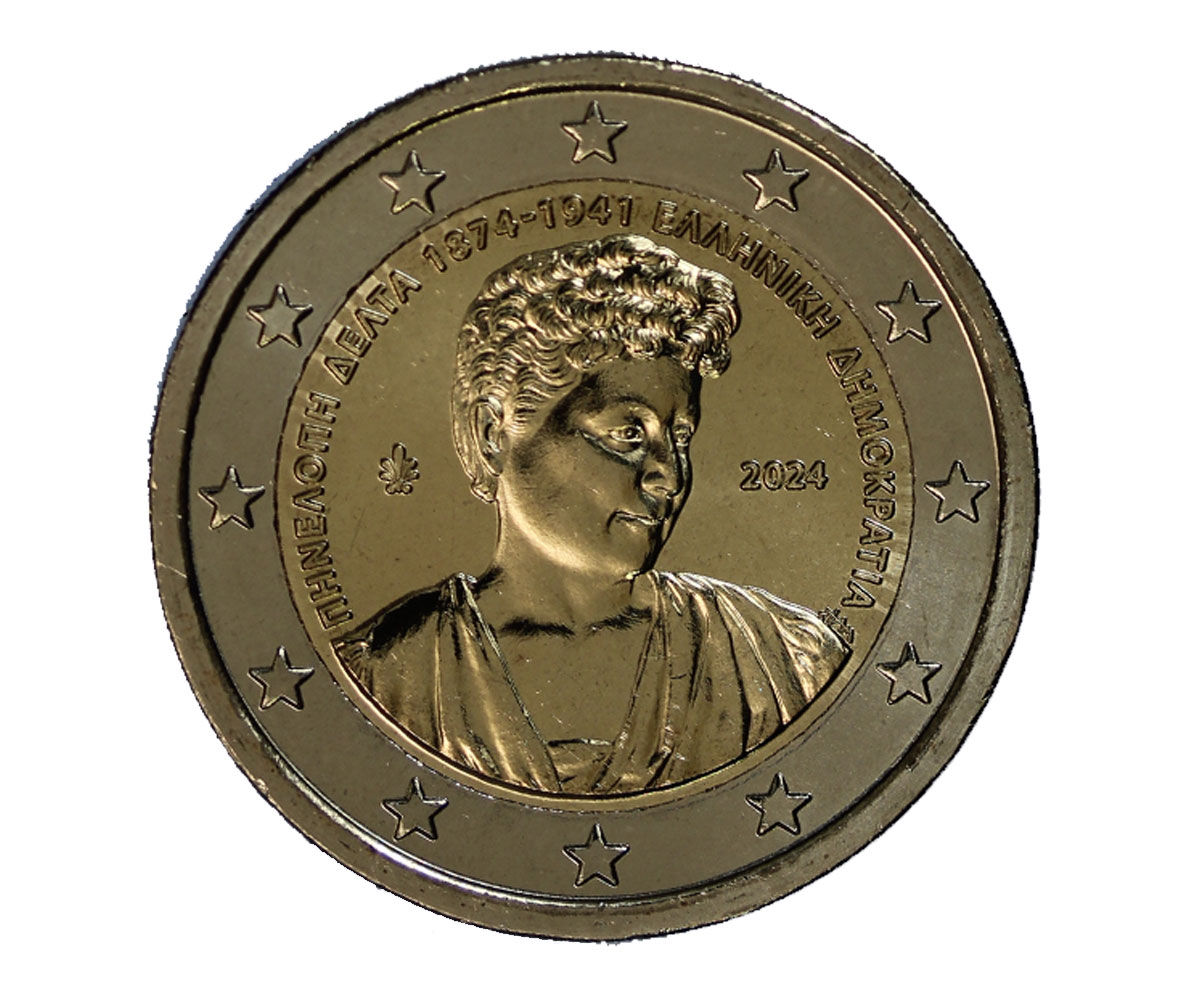 "150 Della nascita di Penelope Delta" - 2 Euro