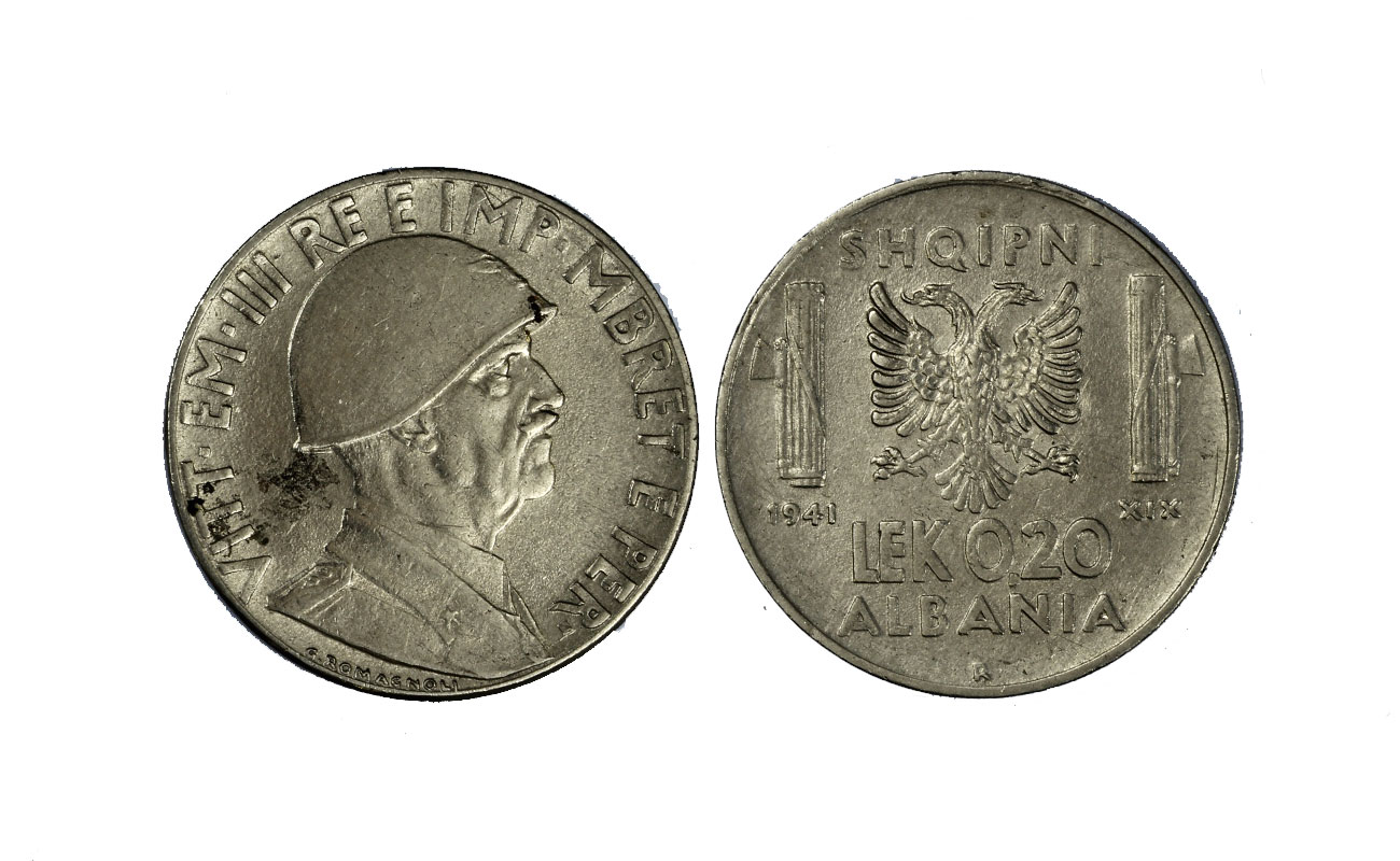 Re Vittorio Emanuele III -0,20  lek