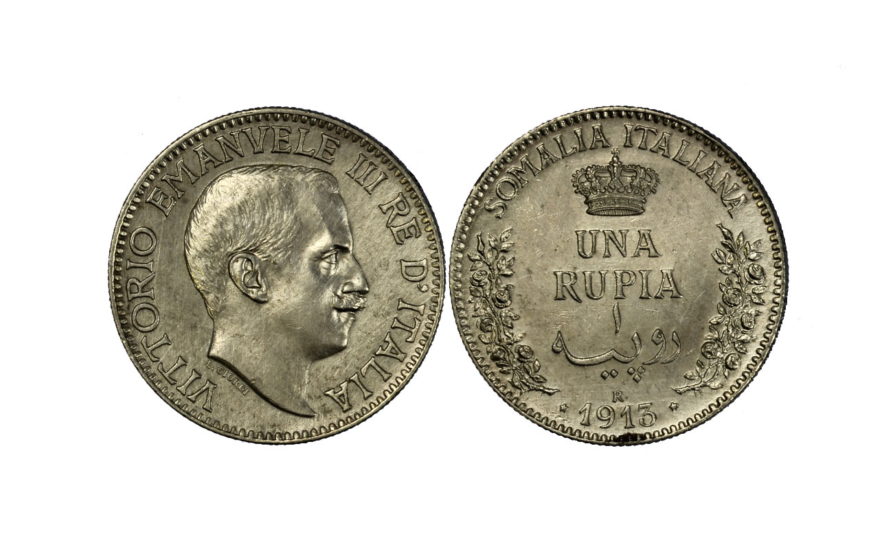 Re Vittorio Emanuele III - Rupia 
