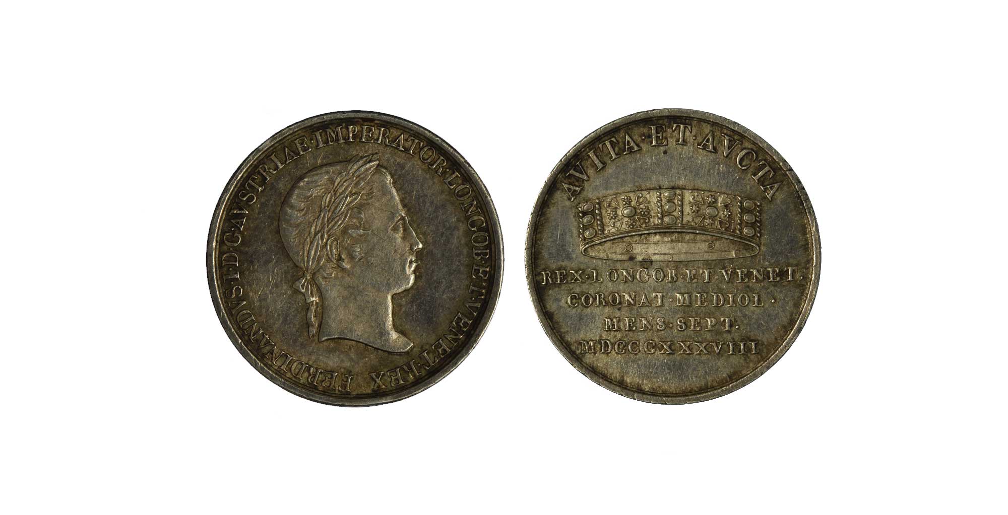 Ferdinando I d'Asburgo - lira del giuramento (moneta/medaglia)
