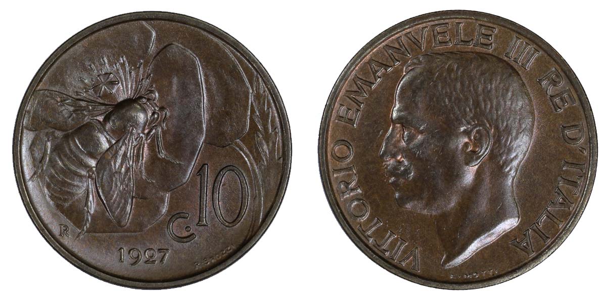 10 centesimi Ape zecca di Roma